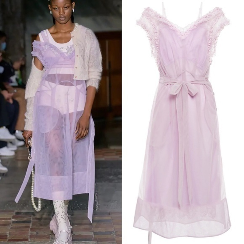 NWT Simone Rocha Double Dress Side Button Down